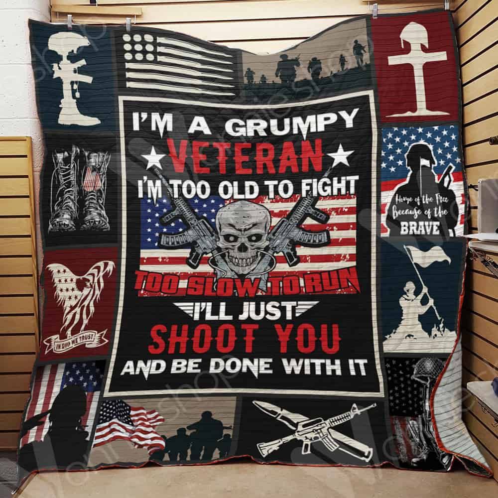 Veteran Quilt Blanket DHC06021072TD