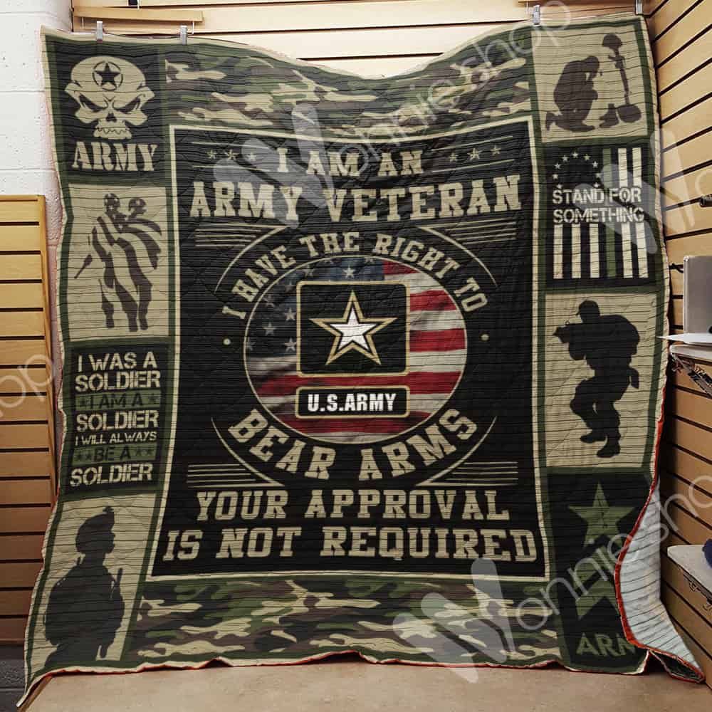 Veteran Quilt Blanket DHC06021236TD
