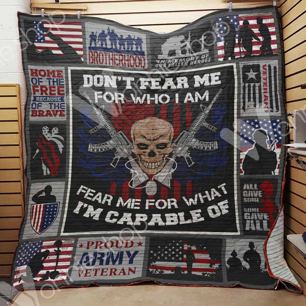 Veteran Quilt Blanket DHC06021419TD