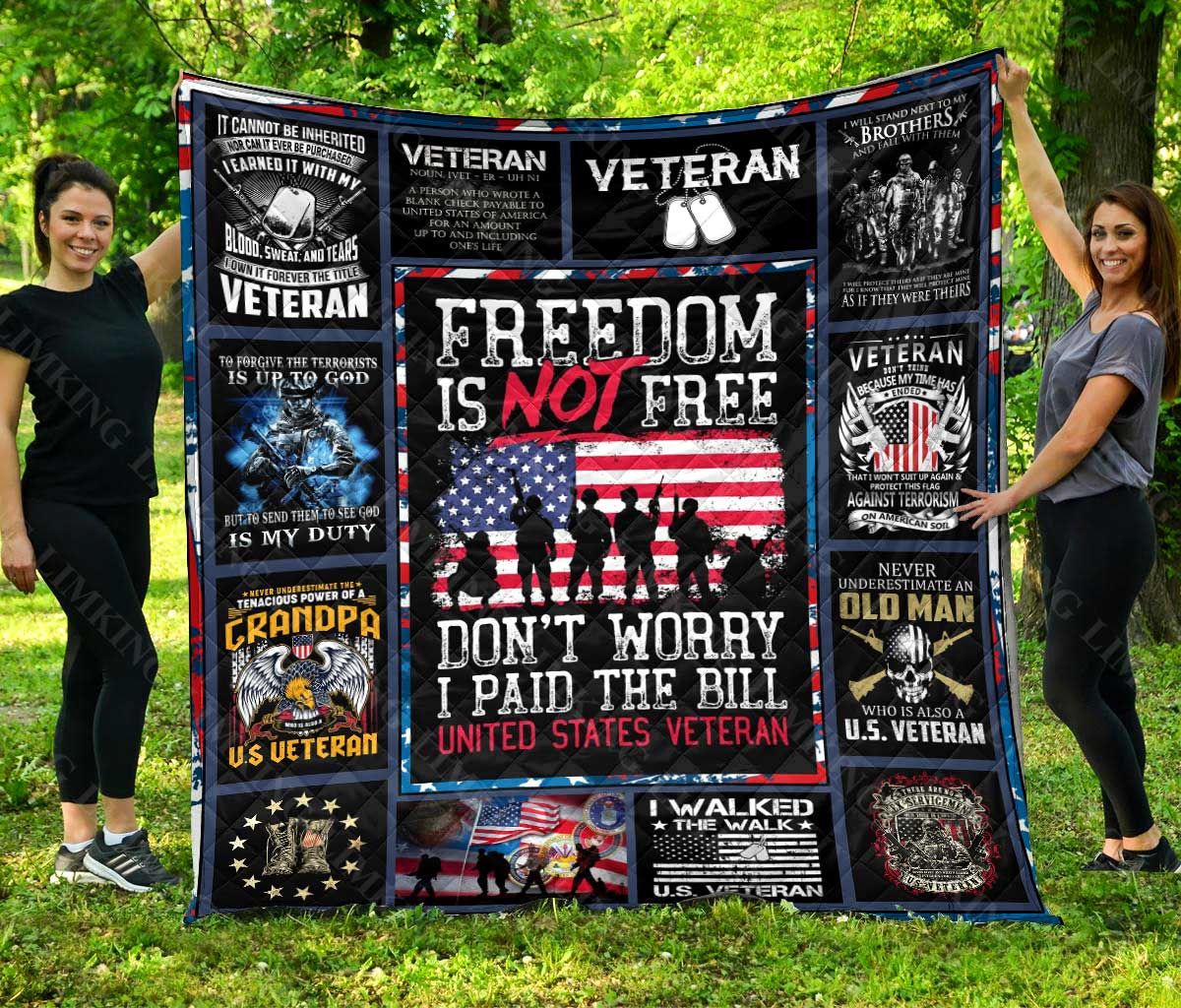 Veteran Quilt Blanket DHC0701246VT