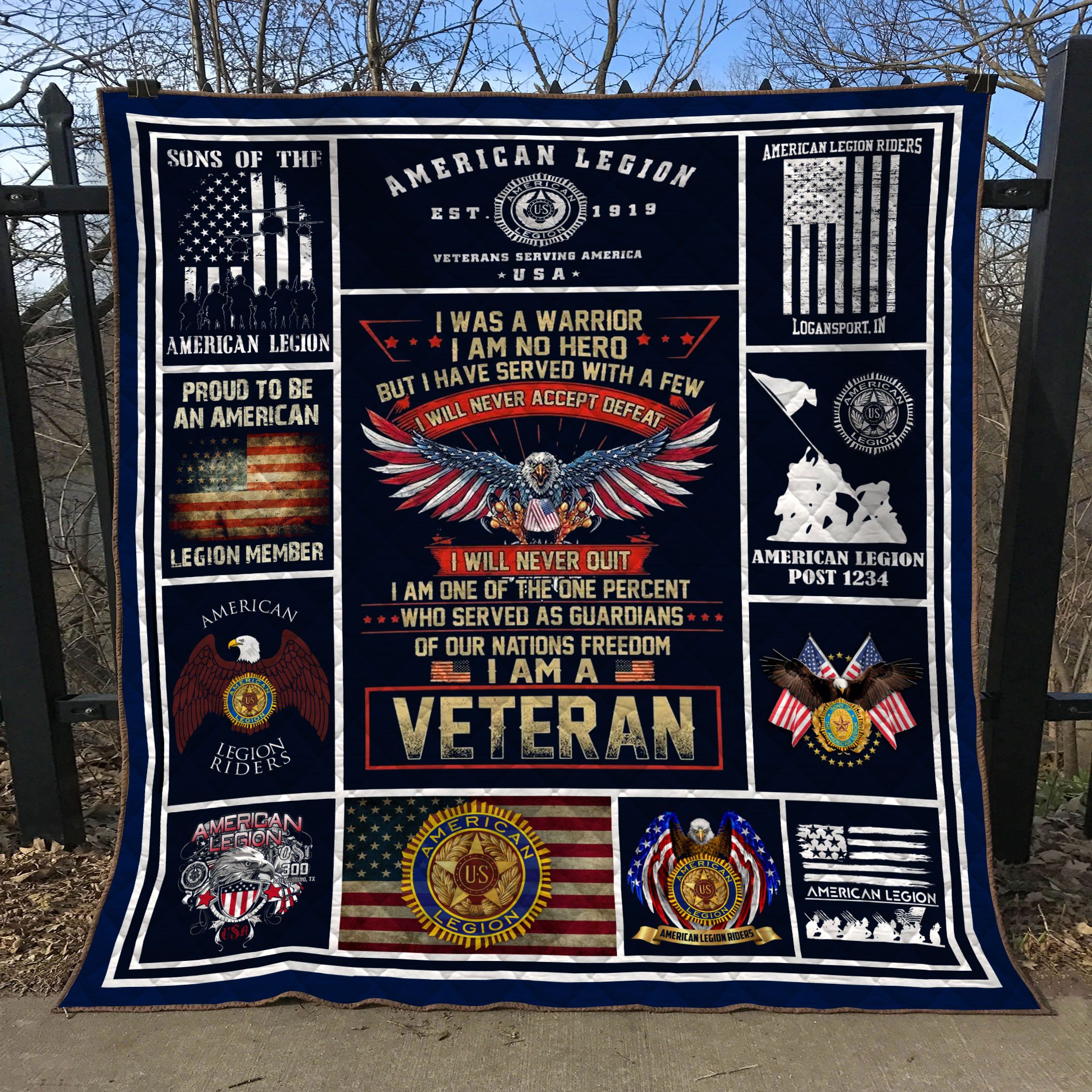 Veteran Quilt Blanket DHC0701273VT