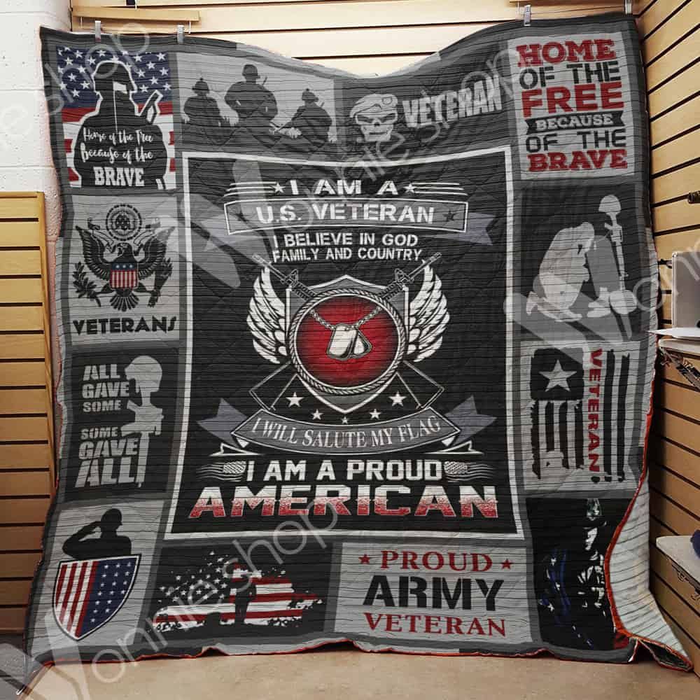 Veteran Quilt Blanket DHC1002731TD