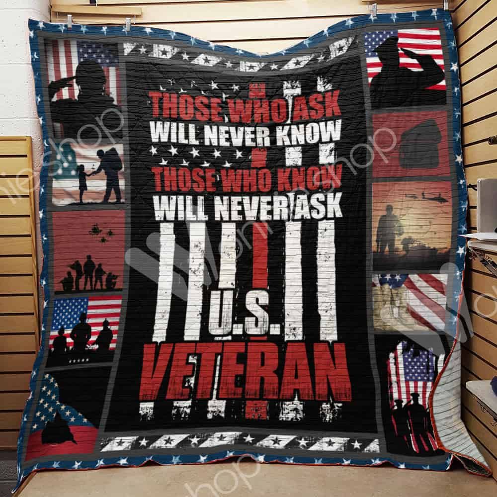 Veteran Quilt Blanket DHC1002949TD