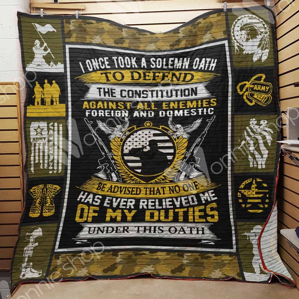 Veteran Quilt Blanket DHC1002988TD