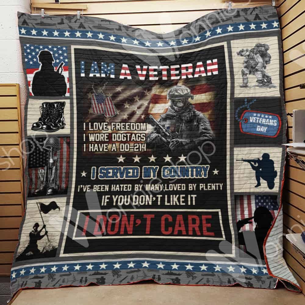 Veteran Quilt Blanket DHC1102146TD