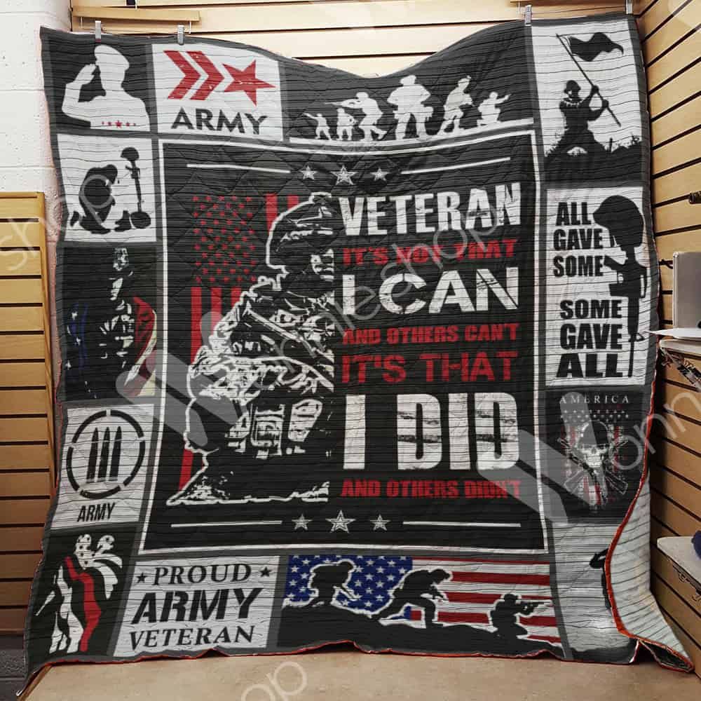 Veteran Quilt Blanket DHC110217TD
