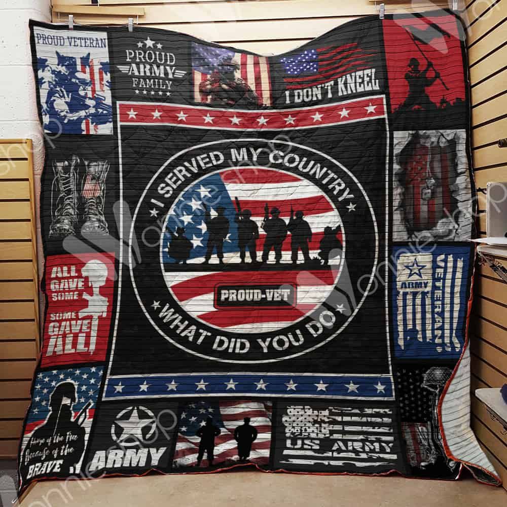 Veteran Quilt Blanket DHC1102193TD