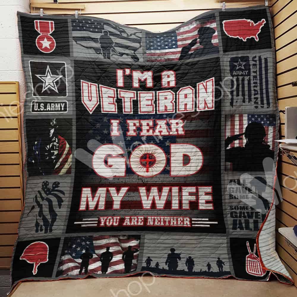 Veteran Quilt Blanket DHC1102195TD