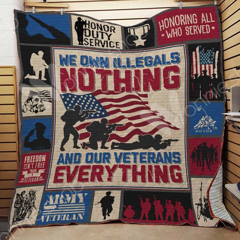 Veteran Quilt Blanket DHC1102213TD