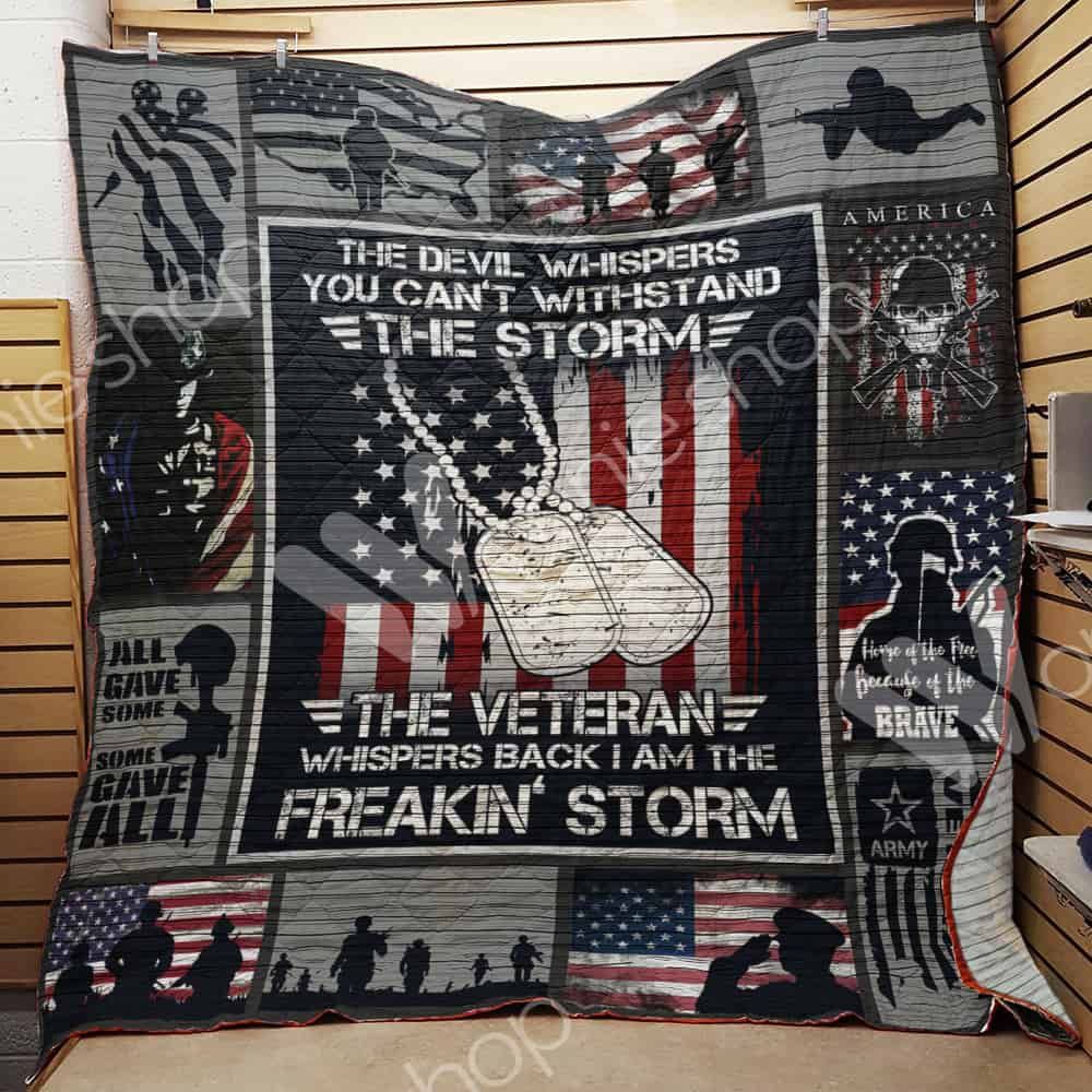 Veteran Quilt Blanket DHC1102245TD