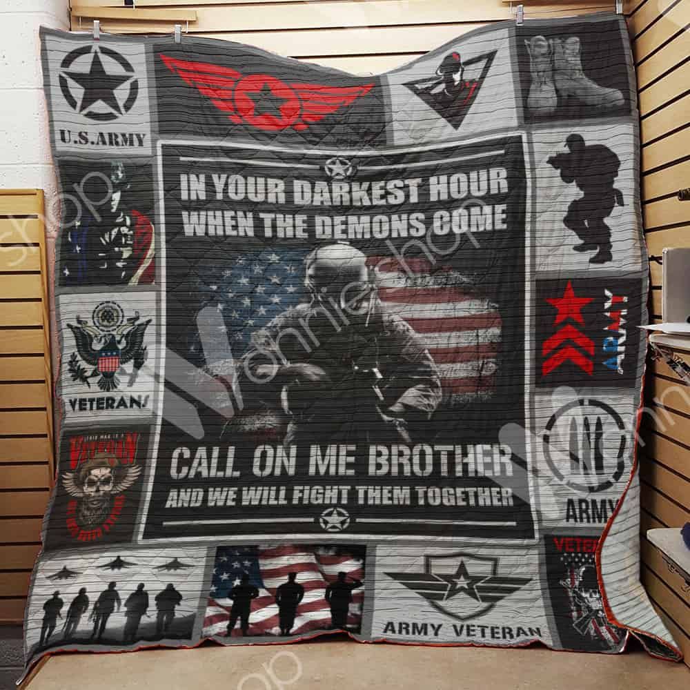 Veteran Quilt Blanket DHC1102253TD