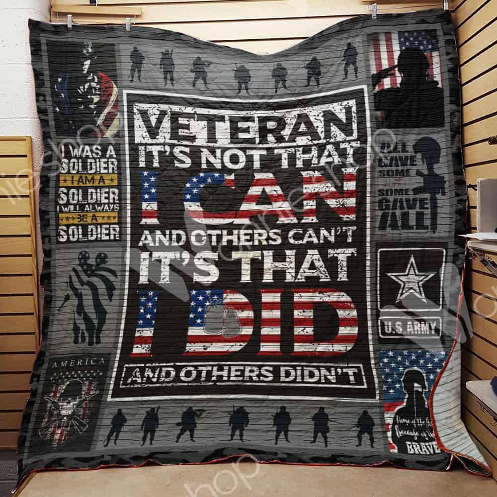 Veteran Quilt Blanket DHC1102254TD