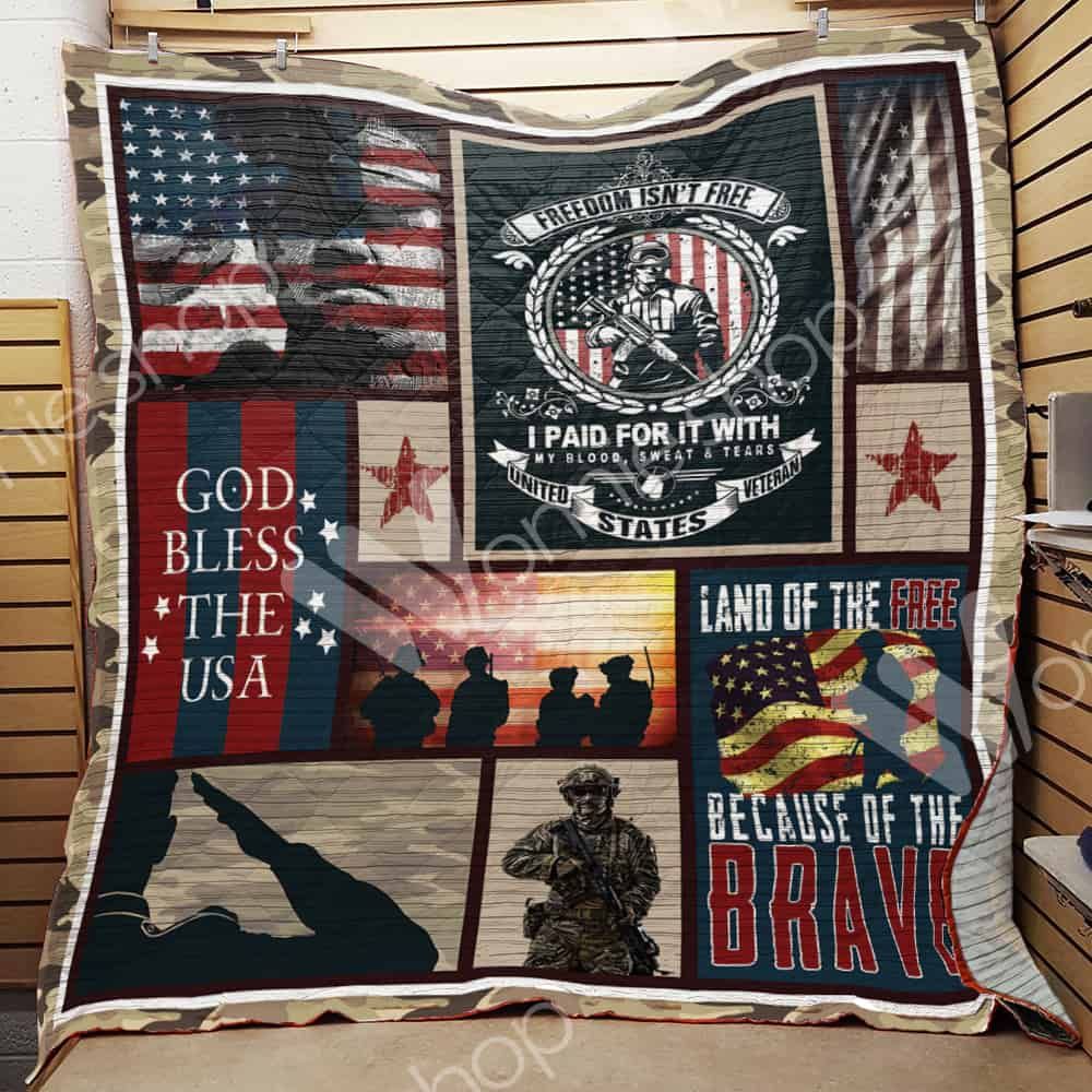 Veteran Quilt Blanket DHC110227TD