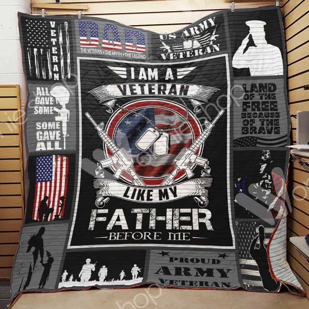 Veteran Quilt Blanket DHC110232TD