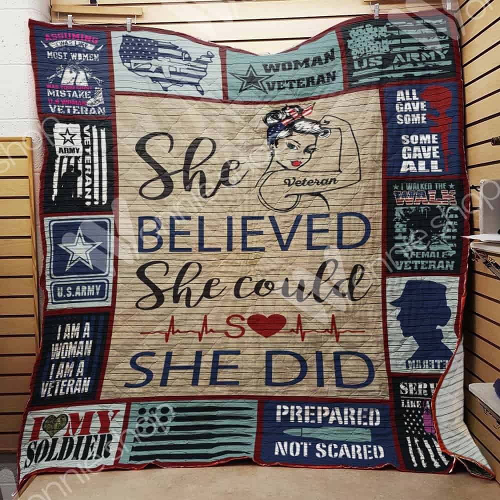 Veteran Quilt Blanket DHC1102500TD