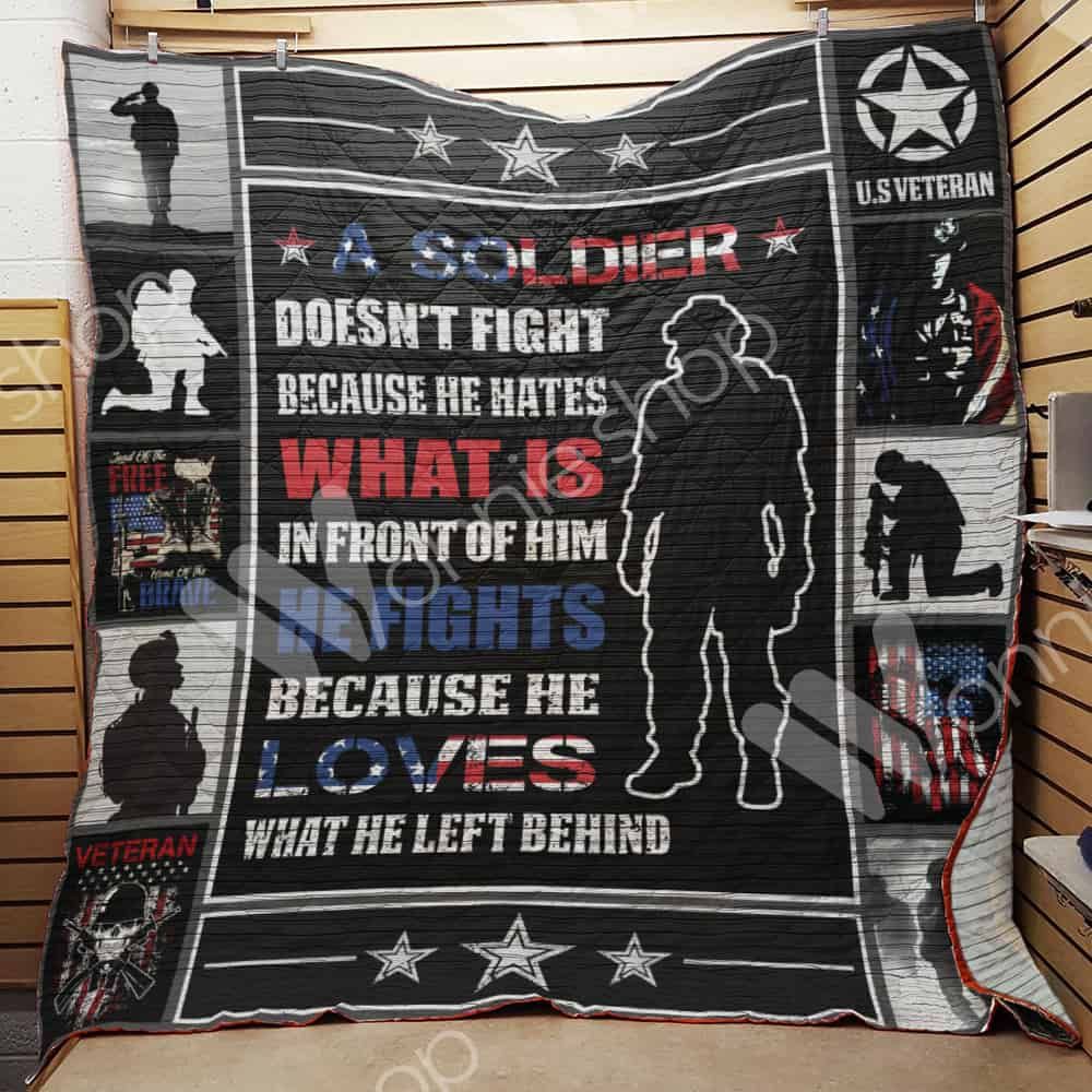 Veteran Quilt Blanket DHC110251TD