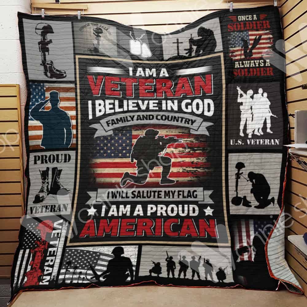 Veteran Quilt Blanket DHC110262TD
