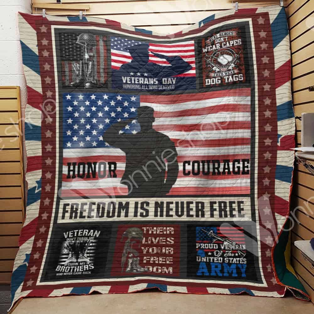 Veteran Quilt Blanket DHC1102795TD