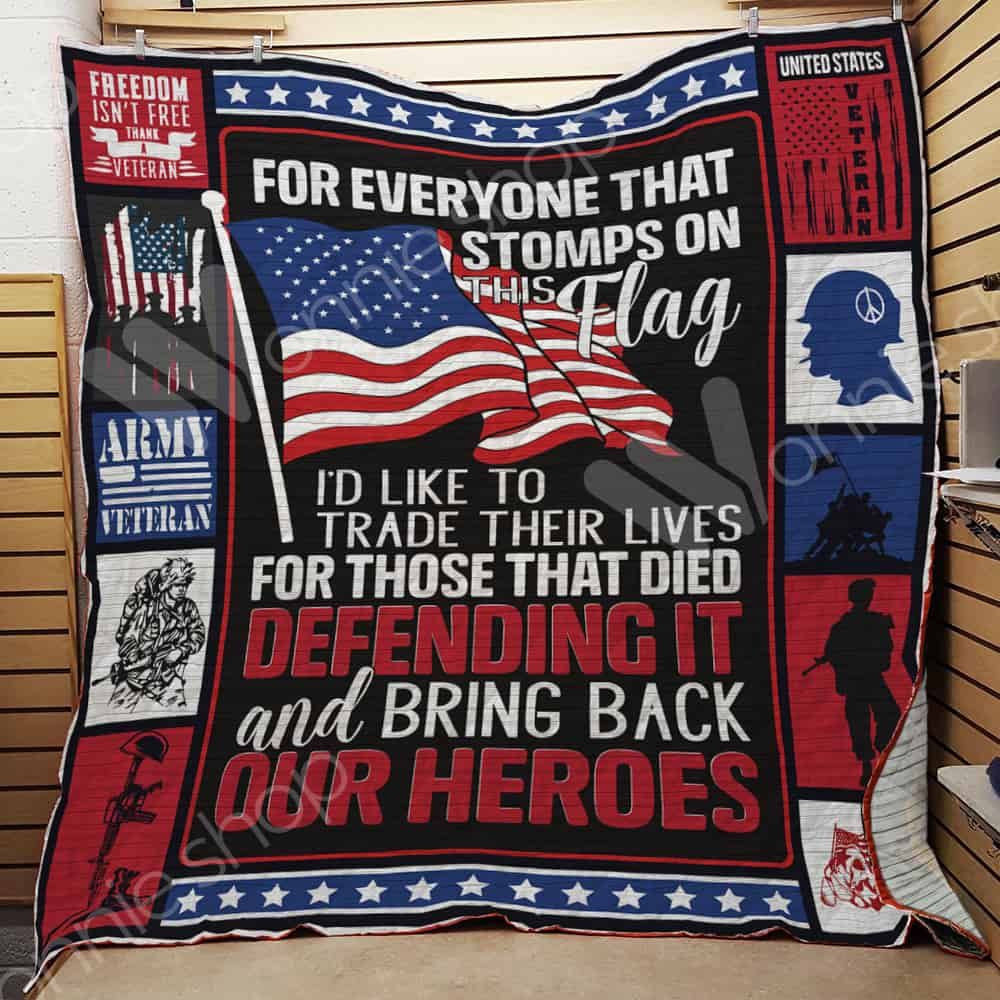 Veteran Quilt Blanket DHC110295TD