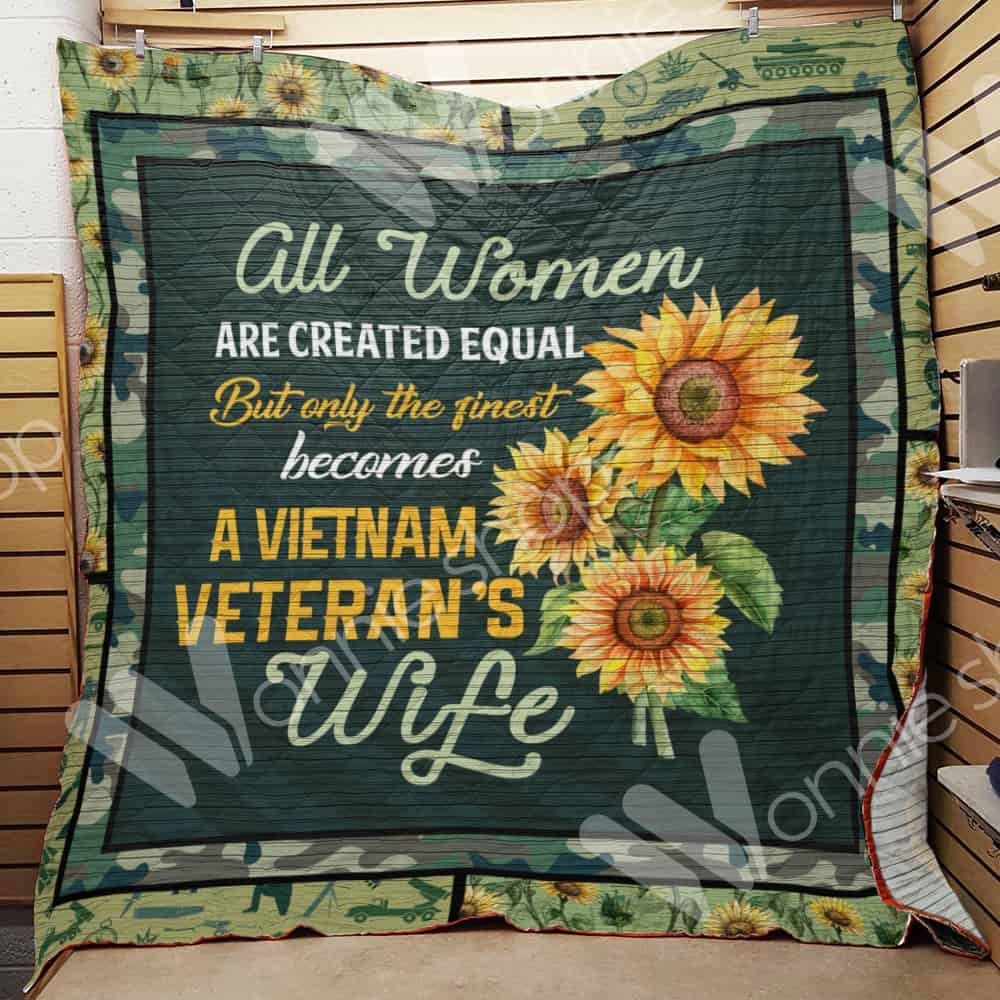 Veteran Wife Quilt Blanket DHC03021421TD