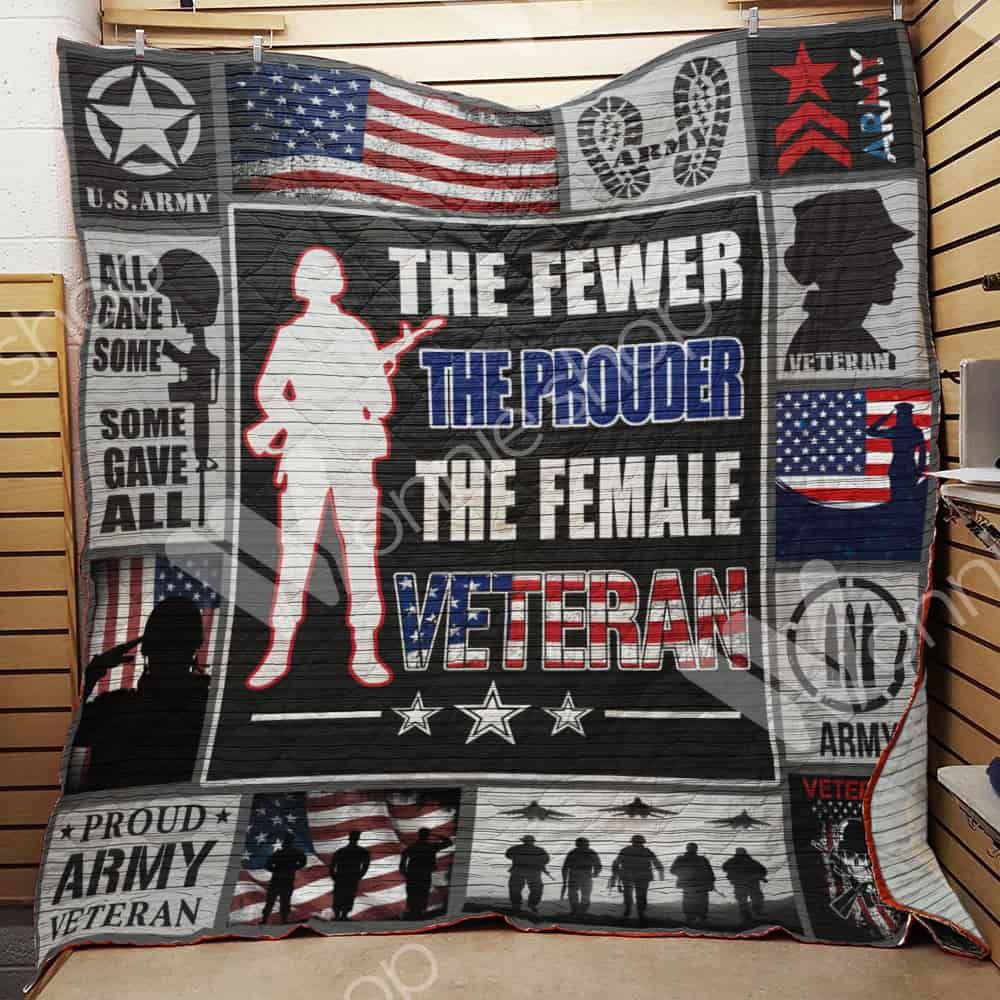 Veteran Women Quilt Blanket DHC1102172TD