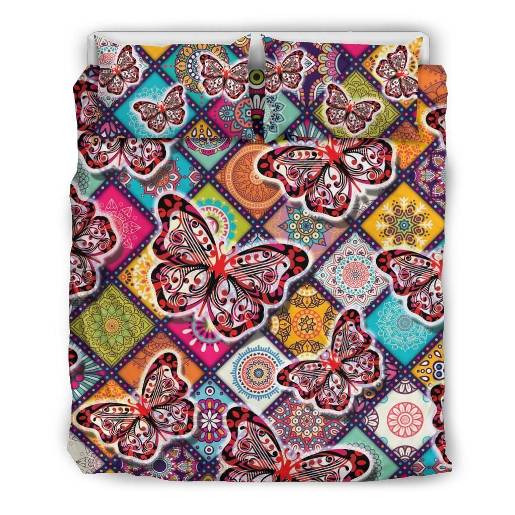 Vibrant Butterfly Bedding Set