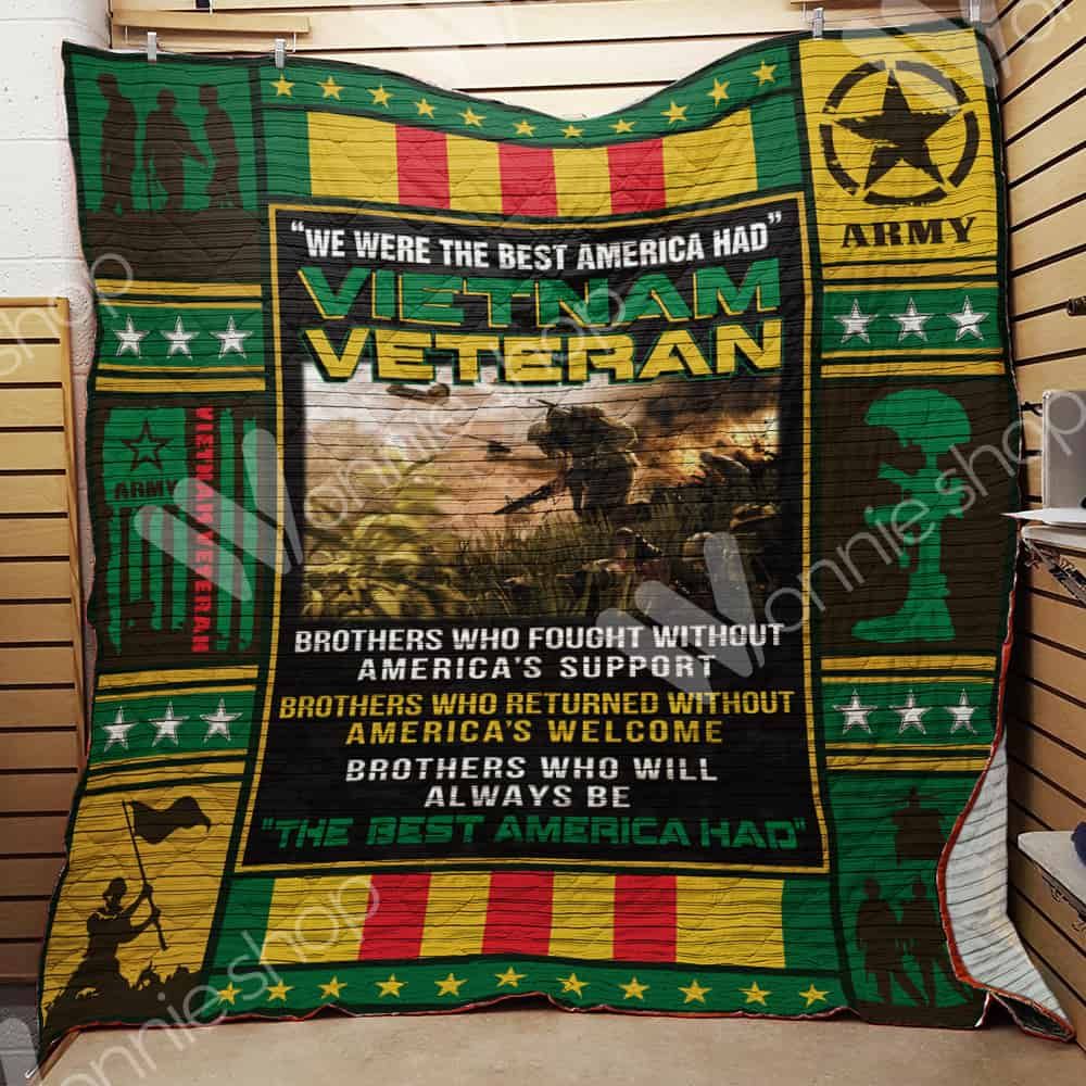 Vietnam Veteran Quilt Blanket DHC1102116TD