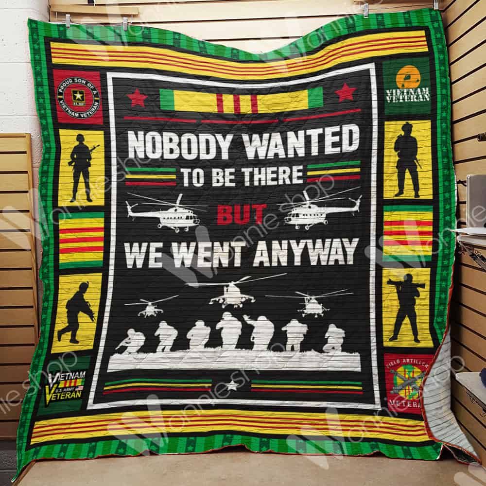Vietnam Veteran Quilt Blanket DHC1102117TD