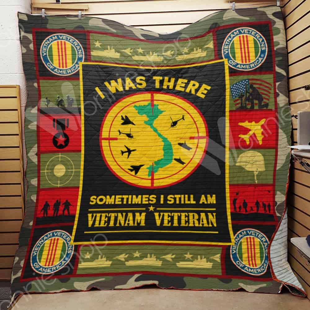 Vietnam Veteran Quilt Blanket DHC1102221TD