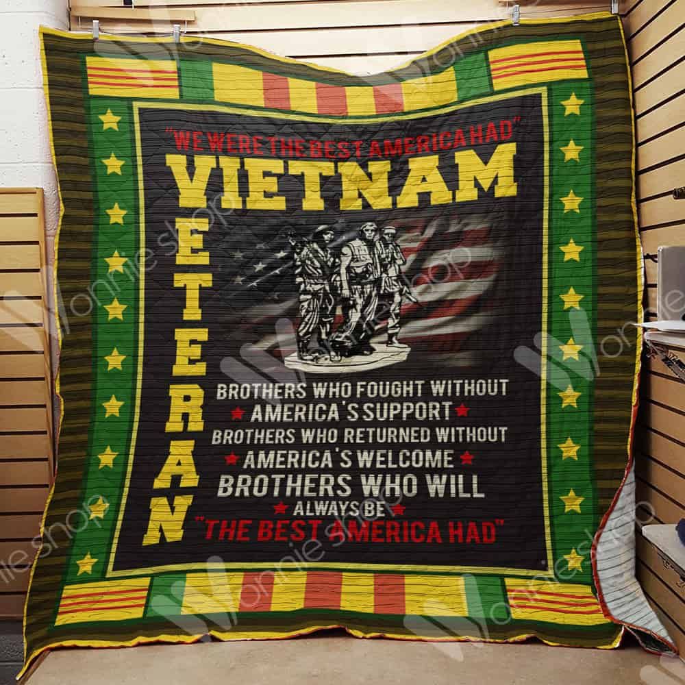 Vietnam Veteran Quilt Blanket DHC110258TD