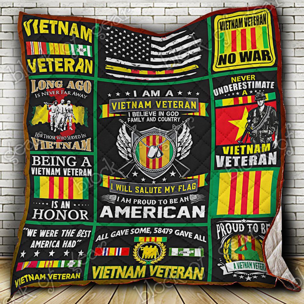 Vietnam Veteran Quilt Np214 Dhc11124053Dd