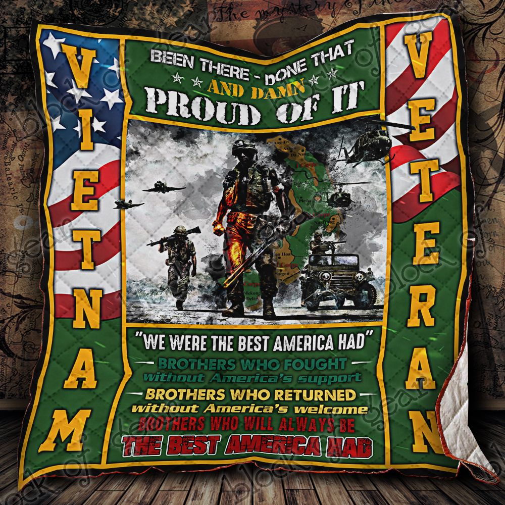 Vietnam Veteran Quilt P105 Dhc11121729Dd