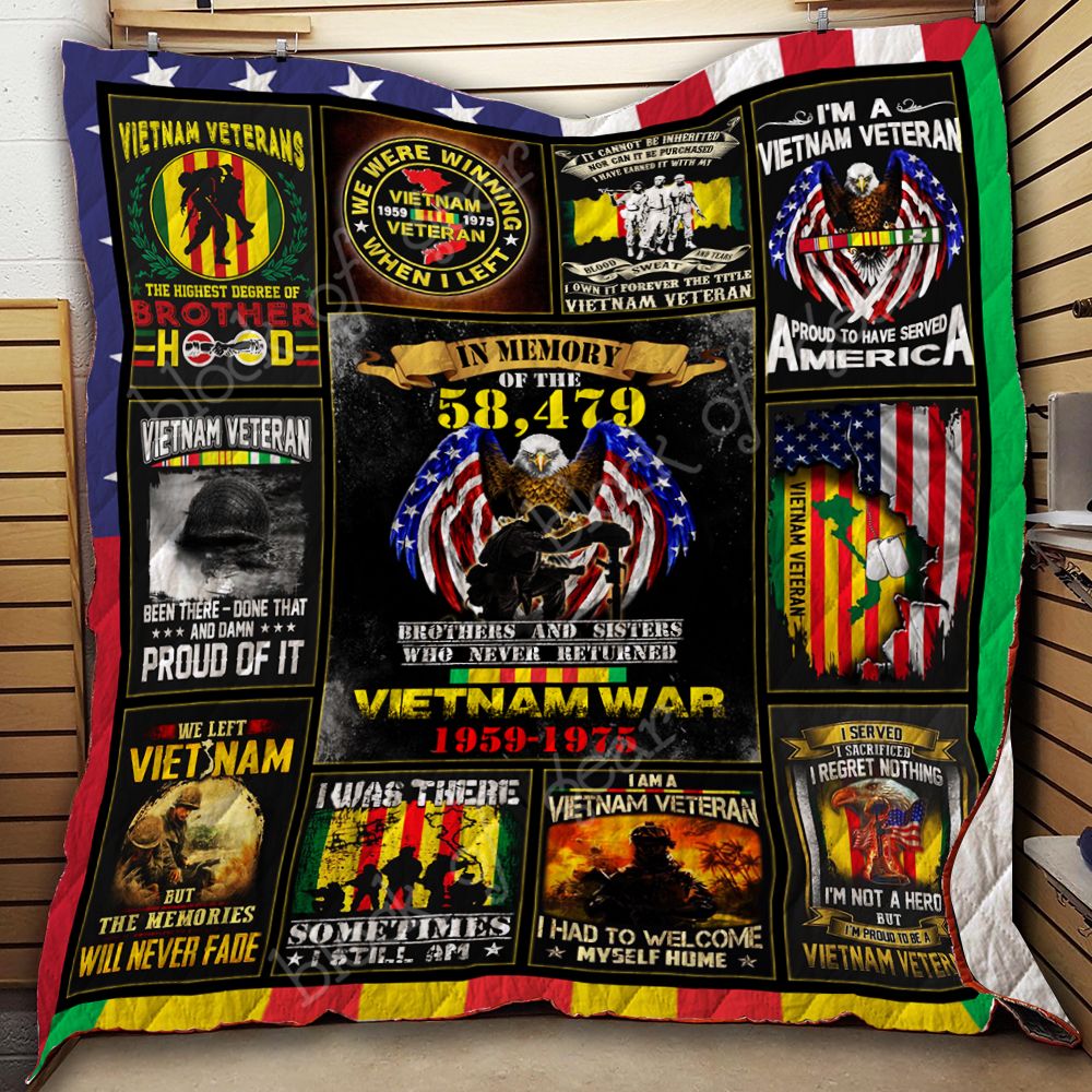 Vietnam Veterans Memorial Quilt Th782 Dhc11123432Dd