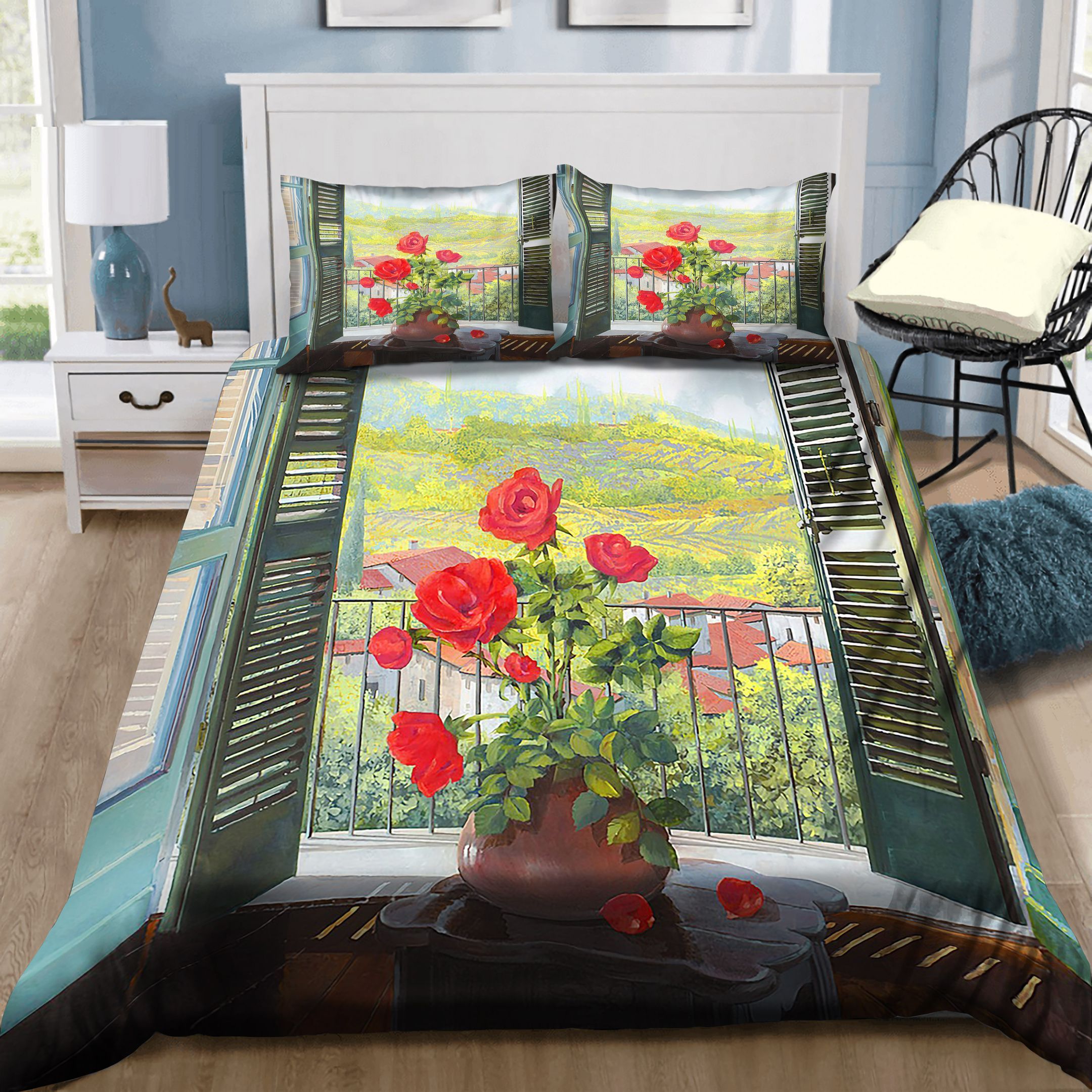 View From Window Bedding Set