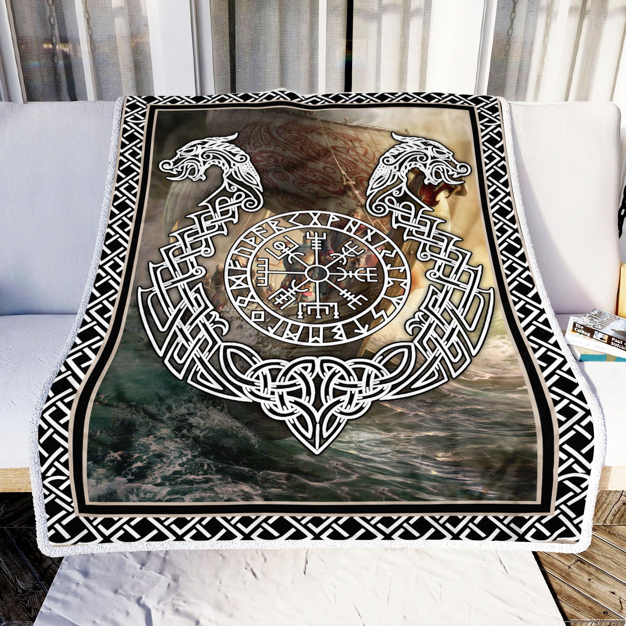 Viking Celtic Fleece Blanket
