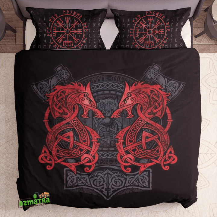 Viking Dragon Bedding Set