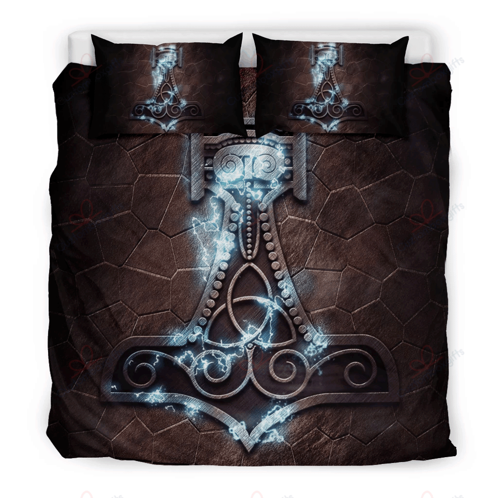 Viking God Of Thunder Bedding Set
