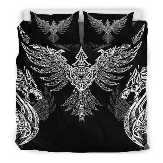Viking Huginn Bedding Set
