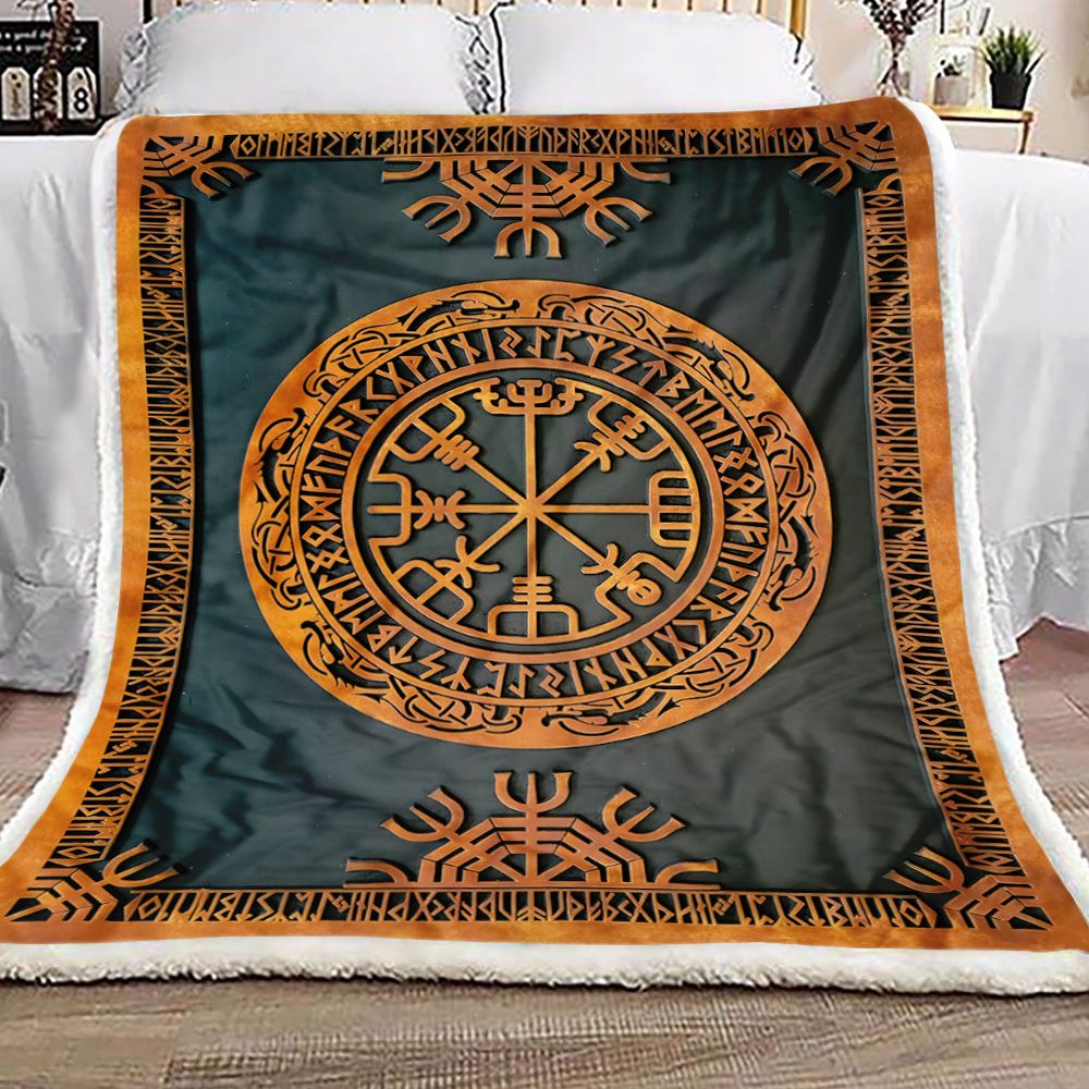 Viking Norse Mythology Fleece Blanket