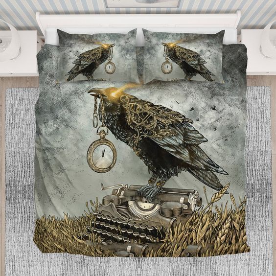 Viking Raven Bedding Set