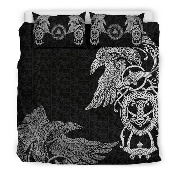 Viking Ravens Bedding Set