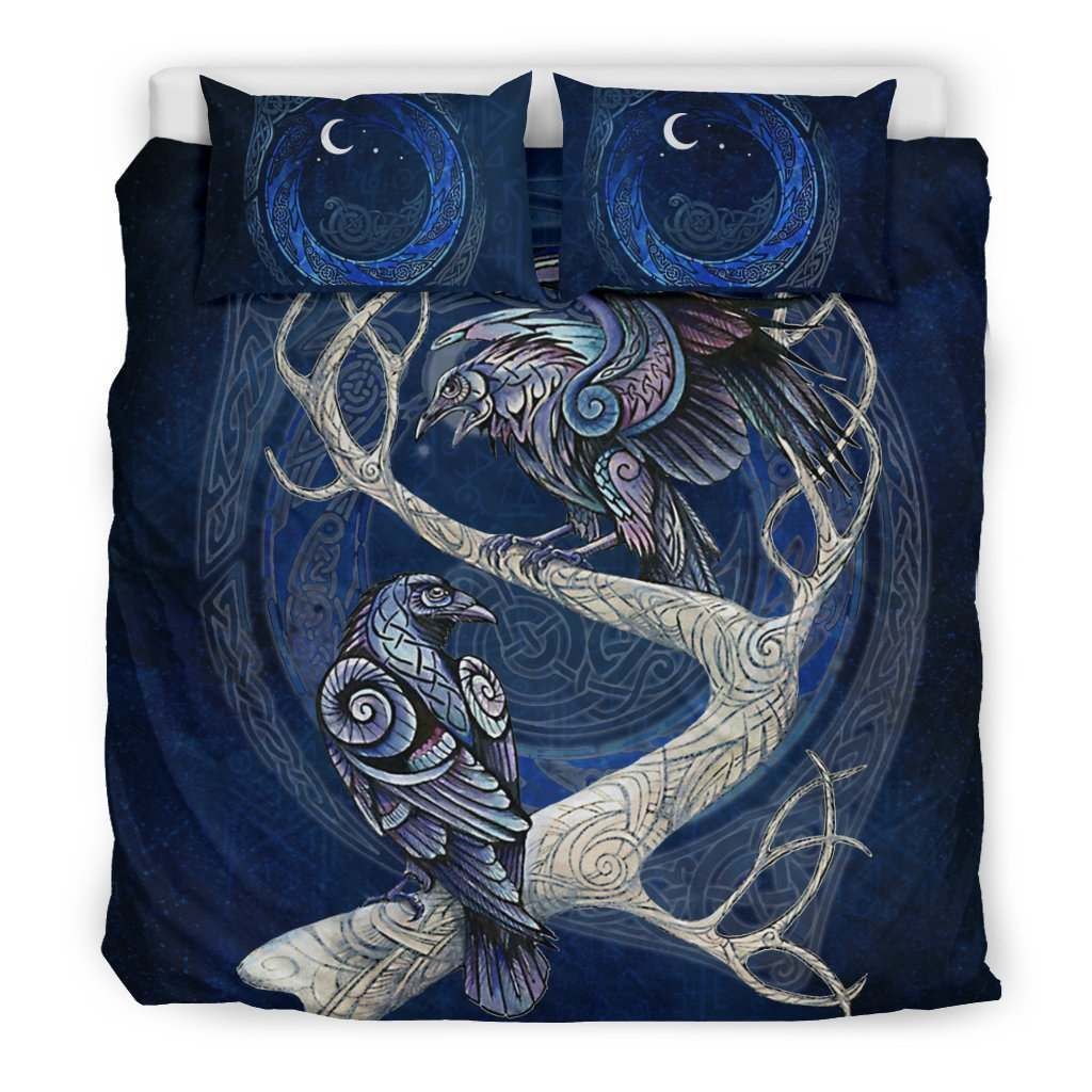 Viking With Bird 3D Bedding Set