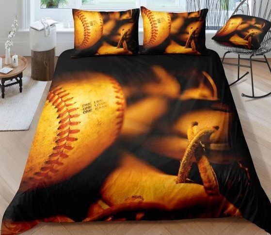Vintage Baseball Bedding Set