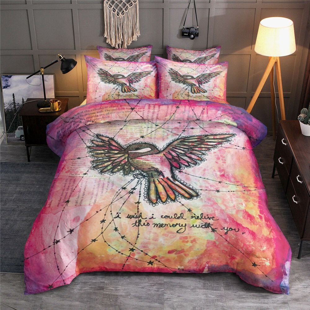 Vintage Bird Bedding Set