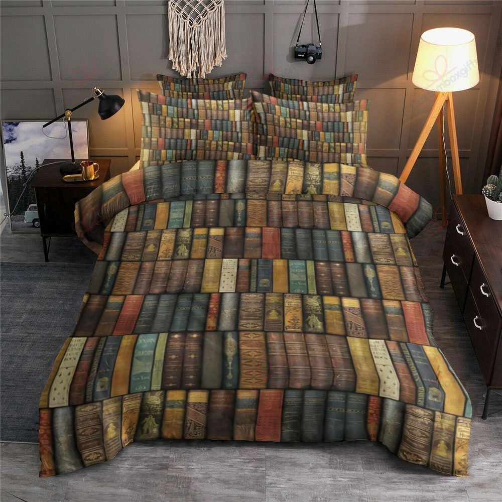 Vintage Book Bedding Set