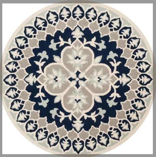 Vintage Round Carpet