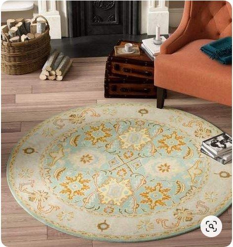 Vintage Round Carpet