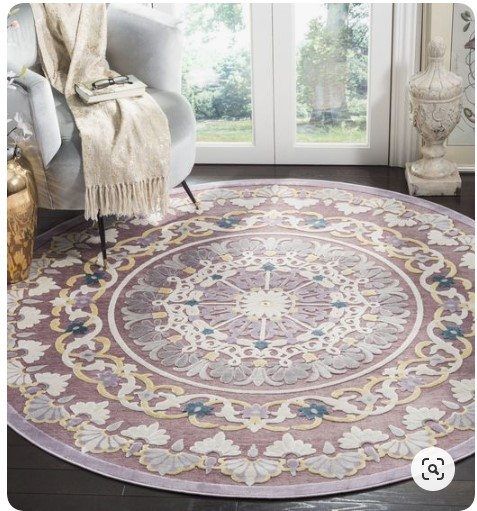 Vintage Round Carpet