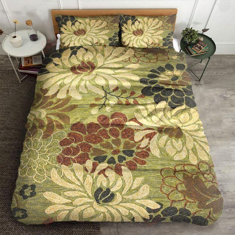 Vintage Flower Printed Bedding Set