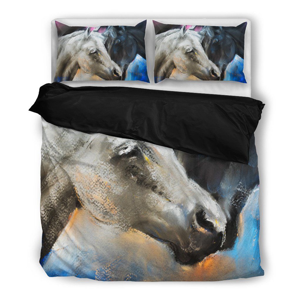 Vintage Horse Love Bedding Set